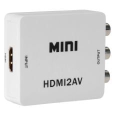Εικόνα της Converter Powertech HDMI Female to 3x RCA Female Full HD Black CAB-H082