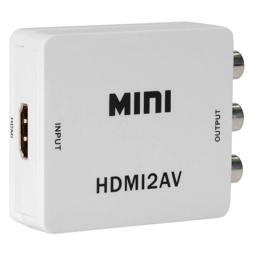 Εικόνα της Converter Powertech HDMI Female to 3x RCA Female Full HD Black CAB-H082