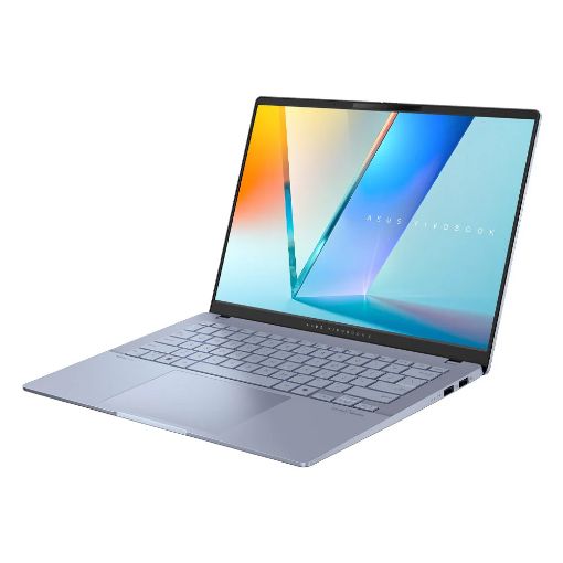 Εικόνα της Laptop Asus Vivobook S 14 3K OLED S5406SA-OLED-PP013W 14" Intel Core Ultra 7-258V(2.20GHz) 32GB 1TB SSD Win11 Home Mist Blue 90NB15R2-M001Y0