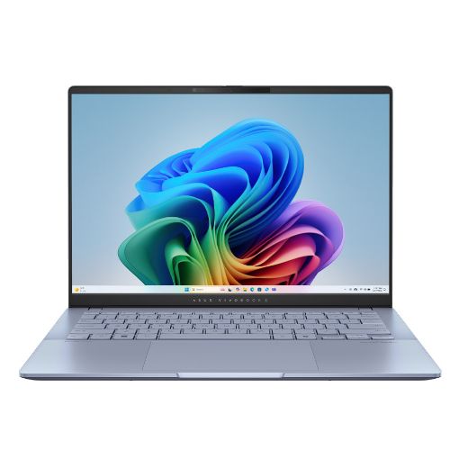 Εικόνα της Laptop Asus Vivobook S 14 3K OLED S5406SA-OLED-PP013W 14" Intel Core Ultra 7-258V(2.20GHz) 32GB 1TB SSD Win11 Home Mist Blue 90NB15R2-M001Y0