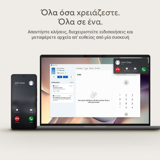 Εικόνα της Laptop Asus Zenbook A14 UX3407RA-OLED-QD010W 14" Snapdragon X Elite X1E 78-100 32GB 1TB SSD Win11 Home Iceland Gray 90NB16G2-M00430
