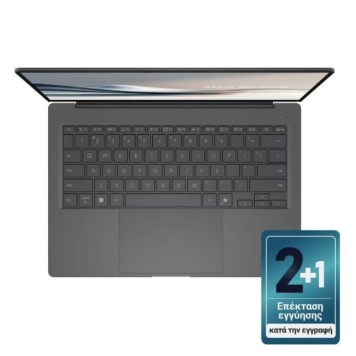 Εικόνα της Laptop Asus Zenbook A14 UX3407RA-OLED-QD010W 14" Snapdragon X Elite X1E 78-100 32GB 1TB SSD Win11 Home Iceland Gray 90NB16G2-M00430