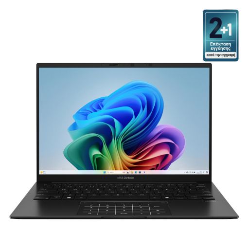 Εικόνα της Laptop Asus Zenbook 14 UM3406KA-OLED-PP157W 14" AMD Ryzen AI 7 350 32GB 1TB SSD Win11 Home 90NB14U1-M008T0
