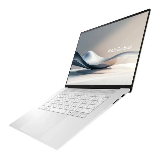 Εικόνα της Laptop Asus Zenbook S 16 OLED UM5606WA-OLED-RJ225X 16" Touch AMD Ryzen AI 9 HX 370(2.00GHz) 32GB 2TB SSD Win11 Pro Scandinavian White 90NB13M4-M00F70
