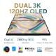 Εικόνα της Laptop Asus ZenBook Duo OLED UX8406CA-OLED-PZ068X 14" Intel Core Ultra 9-285H 32GB 2TB SSD Win11 Pro Inkwell Gray 90NB14X1-M00A40
