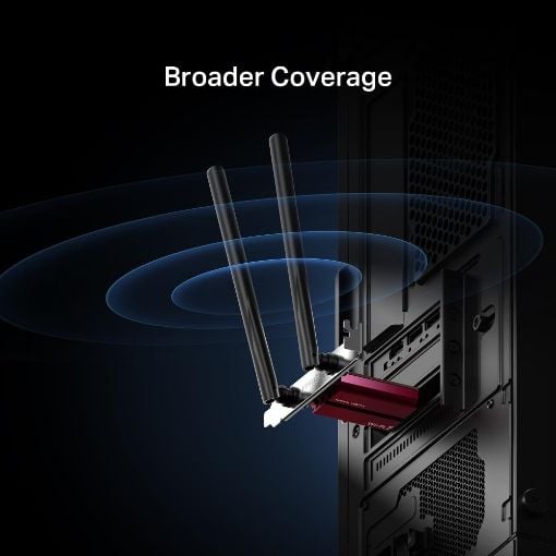 Εικόνα της Network Adapter Mercusys MA37BE Bluetooth PCIe WiFi 7 BE6500