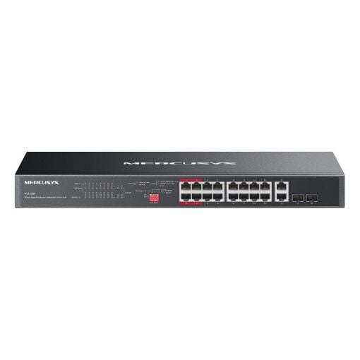 Εικόνα της Switch Mercusys MS120GP 20-Port Gigabit Rackmount PoE+