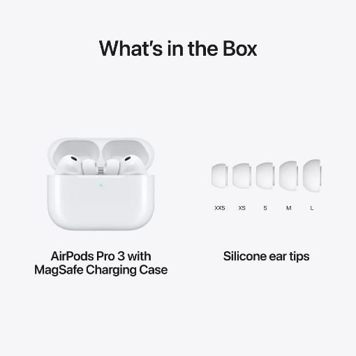 Εικόνα της Apple AirPods Pro 3 White MFHP4ZM/A