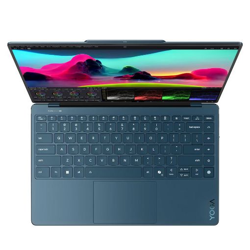 Εικόνα της Laptop Lenovo Yoga Slim 9 14ILL10 14" OLED Intel Core Ultra 7 258V 32GB 1TB SSD Win11 Home Tidal Teal 83CX0032RM
