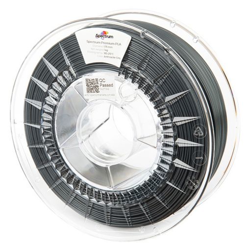 Εικόνα της Spectrum Premium PLA Filament 1.75mm Spool of 1Kg Anthracite Grey