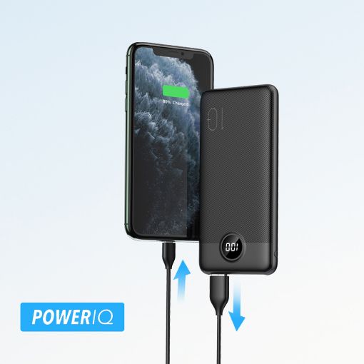 Εικόνα της Power Bank Veger L10S 10000mAh 2x USB-A & USB-C PD 20W Black W1105PD