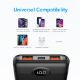 Εικόνα της Power Bank Veger L10S 10000mAh 2x USB-A & USB-C PD 20W Black W1105PD