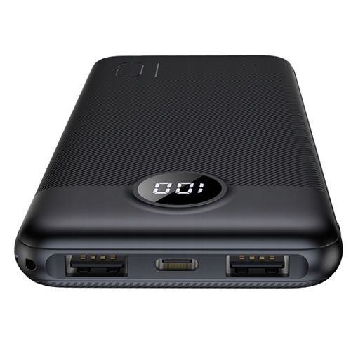 Εικόνα της Power Bank Veger L10S 10000mAh 2x USB-A & USB-C PD 20W Black W1105PD