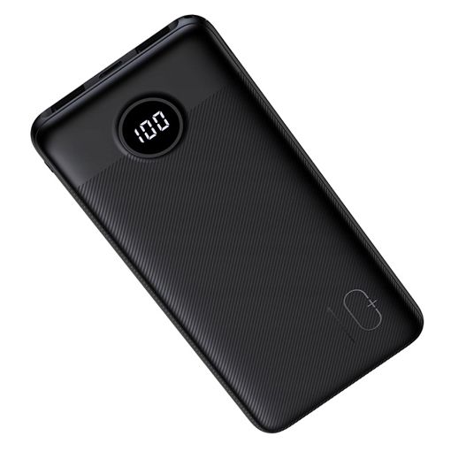 Εικόνα της Power Bank Veger L10S 10000mAh 2x USB-A & USB-C PD 20W Black W1105PD