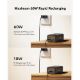 Εικόνα της Power Bank Veger Tank Boost 56000mAh 3x USB-A & 2x USB-C PD 130W Black W5001C