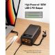 Εικόνα της Power Bank Veger Tank Boost 56000mAh 3x USB-A & 2x USB-C PD 130W Black W5001C