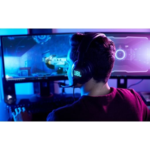 Εικόνα της Headset JBL Quantum 400 RGB Black JBLQUANTUM400BLK