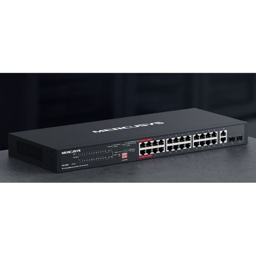 Εικόνα της Switch Mercusys MS128GP 28-Port Gigabit Rackmount PoE+