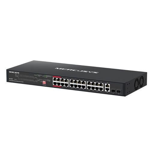 Εικόνα της Switch Mercusys MS128GP 28-Port Gigabit Rackmount PoE+