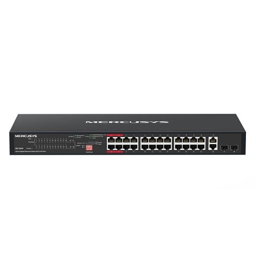 Εικόνα της Switch Mercusys MS128GP 28-Port Gigabit Rackmount PoE+