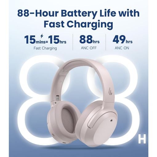 Εικόνα της Headset Edifier W820NB Plus Bluetooth v2.0 Smoky Pink EDF200220