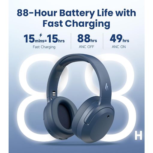 Εικόνα της Headset Edifier W820NB Plus Bluetooth v2.0 Navy EDF200220