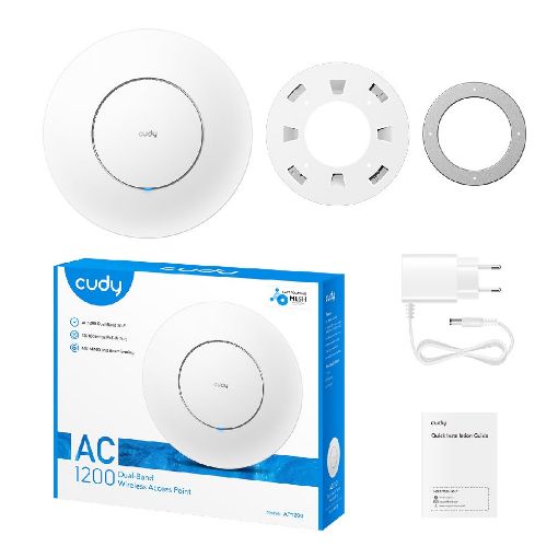 Εικόνα της Access Point Cudy AP1200 Dual-Band Wi-Fi 5 AC1200 PoE