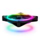 Εικόνα της Case Fan NZXT F140 RGB Duo 140mm Black RF-D14SF-B1