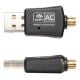 Εικόνα της Wi-Fi USB Adapter Powertech Dual Band AC600 Black PT-1042
