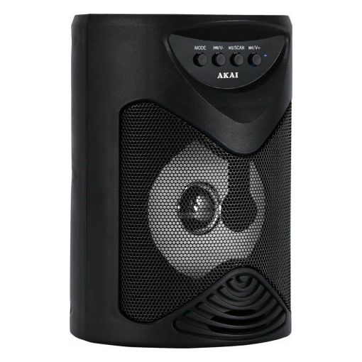 Εικόνα της Ηχείο Akai ABTS-704 Karaoke Bluetooth 5W Black