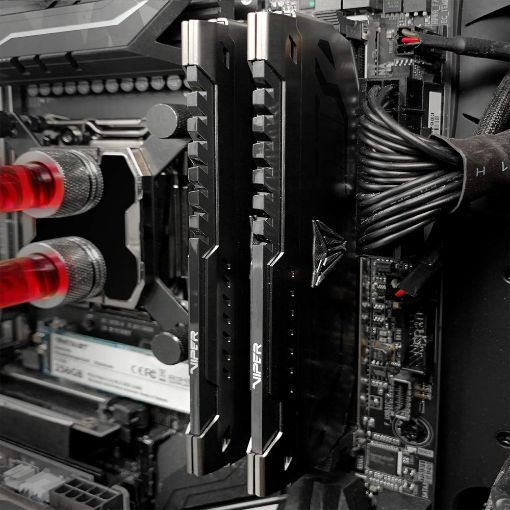 Εικόνα της Ram Patriot Viper Steel 32GB DDR4 3200MHz UDIMM CL16 Grey PVS432G320C6