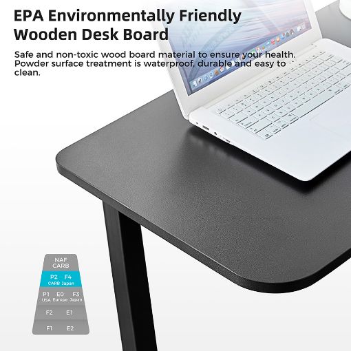Εικόνα της Gaming Desk Eureka Ergonomic 60" 155x110×76 cm Grey ERK-CD-L01L-60B-V4