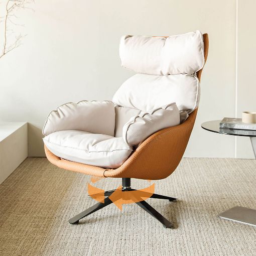 Εικόνα της Πολυθρόνα Eureka Ergonomic LS03 Todd Grey/Orange ERK-LS03-GY