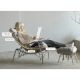 Εικόνα της Κουνιστή Πολυθρόνα Eureka Ergonomic Liam με Πουφ 88x102,9x76,8cm Γκρι ERK-LS02-GY