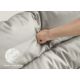 Εικόνα της Κουνιστή Πολυθρόνα Eureka Ergonomic Liam με Πουφ 88x102,9x76,8cm Γκρι ERK-LS02-GY