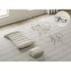 Εικόνα της Κουνιστή Πολυθρόνα Eureka Ergonomic Liam με Πουφ 88x102,9x76,8cm Γκρι ERK-LS02-GY
