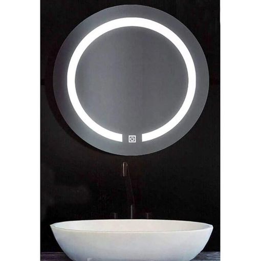 Εικόνα της Καθρέπτης Τοίχου 5Five Στρογγυλός με LED Λευκό 160947