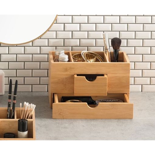 Εικόνα της Κουτί Οργάνωσης 5Five Make Up με 2 Συρτάρια 160906