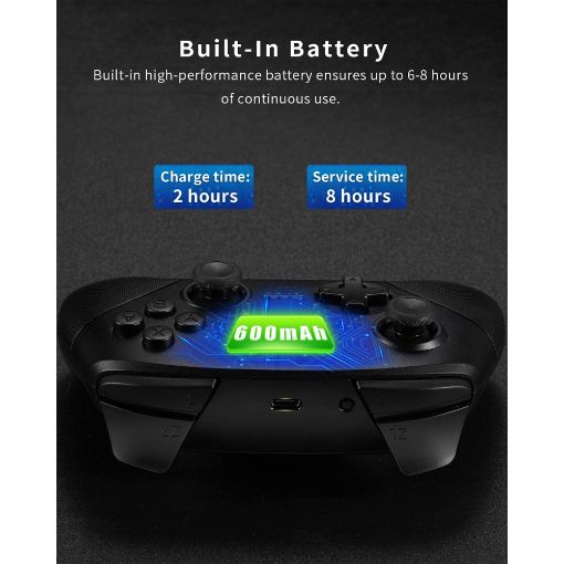 Εικόνα της Fenner Switch Controller Pro Wireless for Switch/PC/Android Black/Blue/Red 43586