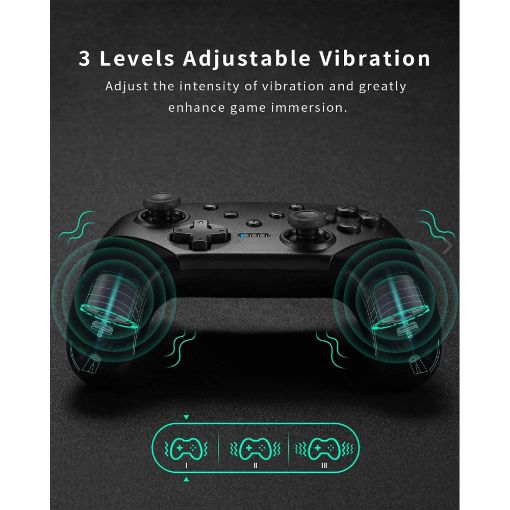 Εικόνα της Fenner Switch Controller Pro Wireless for Switch/PC/Android Black/Blue/Red 43586