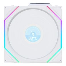 Εικόνα της Case Fan Lian Li Uni Fan TL140 LCD Wireless 140 White 14TLLCD1W1W