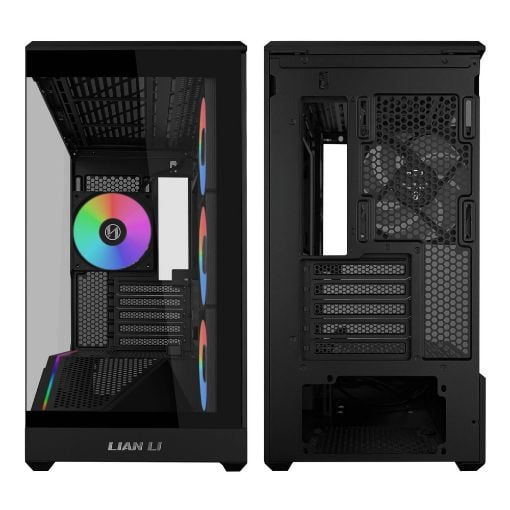 Εικόνα της Lian Li Vector V100 Mini Tempered Glass Black G99.V100RMIX.00