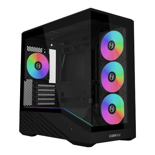 Εικόνα της Lian Li Vector V100 Mini Tempered Glass Black G99.V100RMIX.00