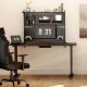 Εικόνα της Επιτοίχια Βάση Περιφερειακών Eureka Ergonomic 109×29×86cm Black ARPB-01B-US