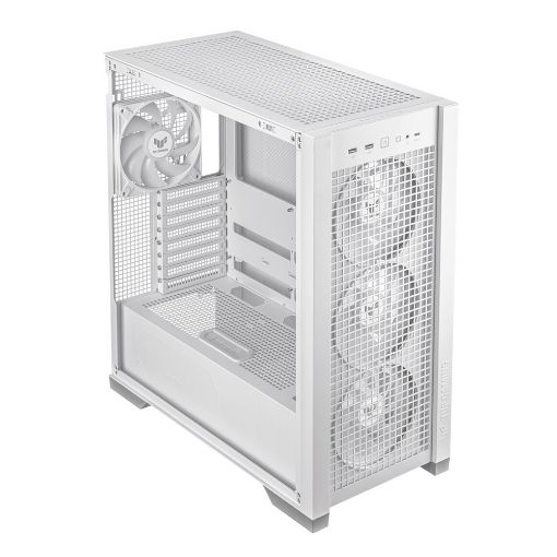Εικόνα της Asus TUF Gaming GT302 ARGB Tempered Glass White 90DC00I3-B19000