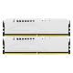 Εικόνα της Ram Kingston Fury Beast 32GB (2x16GB) DDR5-5600MHz CL36 White KF556C36BWEK2-32