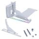 Εικόνα της Lian Li 4 Slots Vertical GPU Kit for ATX/M-ATX & E-ATX with PCIe 5.0 Riser Cable White G89.VG4-5-V4W.00