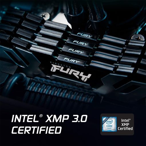 Εικόνα της Ram Kingston Fury Renegade 32GB (2x16GB) DDR5-6400MHz CL32 Black/Silver KF564C32RSK2-32