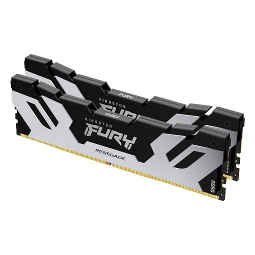 Εικόνα της Ram Kingston Fury Renegade 32GB (2x16GB) DDR5-6400MHz CL32 Black/Silver KF564C32RSK2-32
