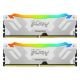 Εικόνα της Ram Kingston Fury Renegade 32GB (2x16GB) DDR5-7200MHz CL38 RGB Silver/White KF572C38RWAK2-32